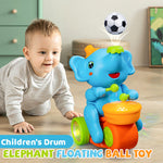 Load image into Gallery viewer, Children&#39;s Drum Elephant Floating Ball Toy
