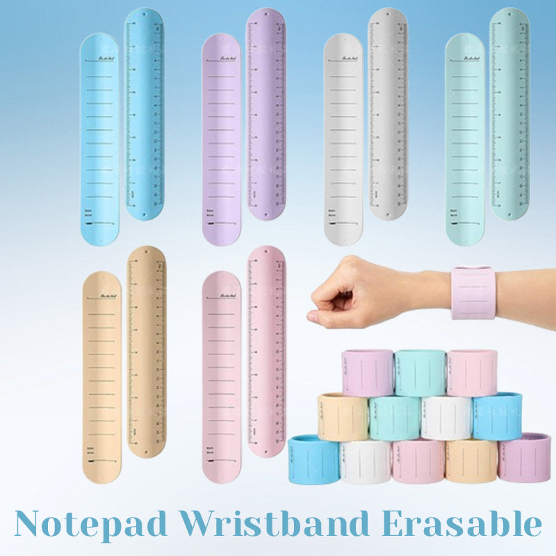 Notepad Wristband Erasable