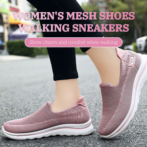 Women Mesh Shoes Non-Slip Walking Sneakers