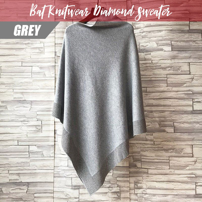 Bat Knitwear Diamond Sweater