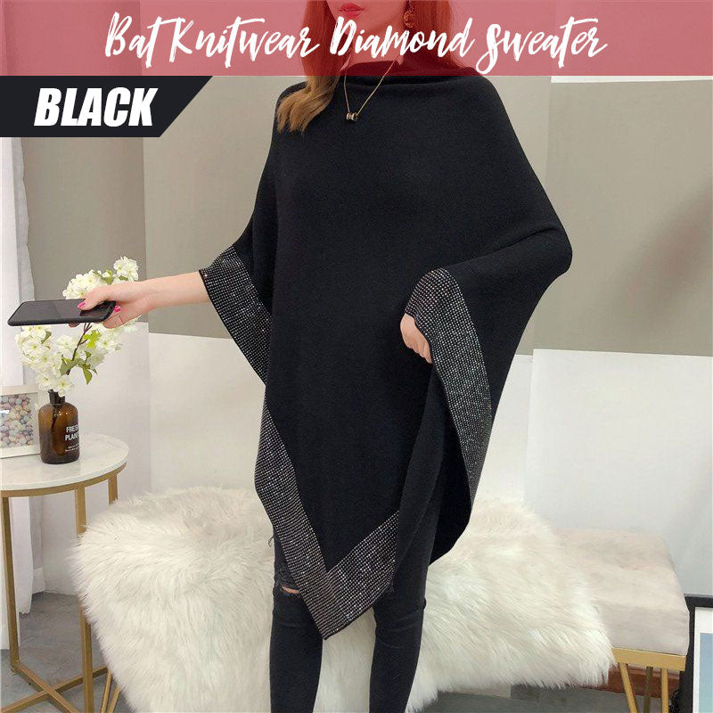 Bat Knitwear Diamond Sweater