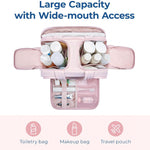 Load image into Gallery viewer, Multiple Zipper Large-Capacity Cosmetic Bag
