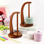 Load image into Gallery viewer, Wooden Yarn Spool Rack
