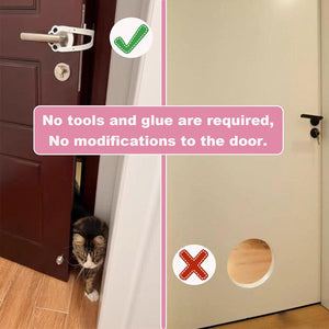 Pet Door Holder Latch